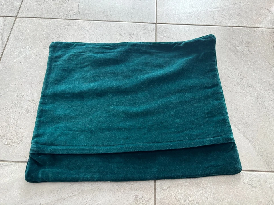 NEW Wool Needlepoint Throw Pillow Cover Fruit Bowl Still Life Painting 16"x14" - Image 3 of 3