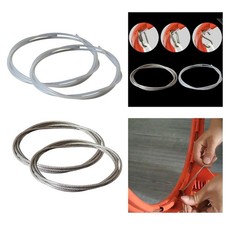 2 Pièces Corde de Filetage Fil de Montage et Corde de Rechange En Acier Attache