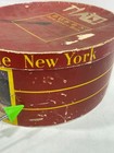 Milbrae White Floral Hat Dobbs Black Felt Hat Box New York Two Hats — photo 6