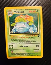 Pokémon TCG Venusaur 18/130 Base Set 2 Holo Rare Holo English 1999 100 HP on eBay