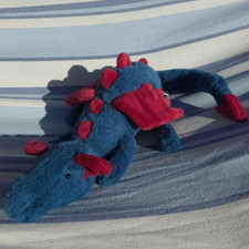 Jellycat - Dexter Dragon - Medium Plush Soft Toy 18" Retired Large Size Dexter