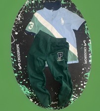 Polo Ralph Lauren Lot of 2 Polo Shirt Pony Youth Sweat Pants Boys Large 14-16 