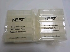 10 Pack NEST Biotechnology Deep Well Plate Reagent Reservoir RNase DNase Free