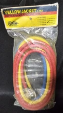 Richie / YELLOW JACKET 11985 1/4" x 60" 3-pak charging hoses R, Y, B NOS