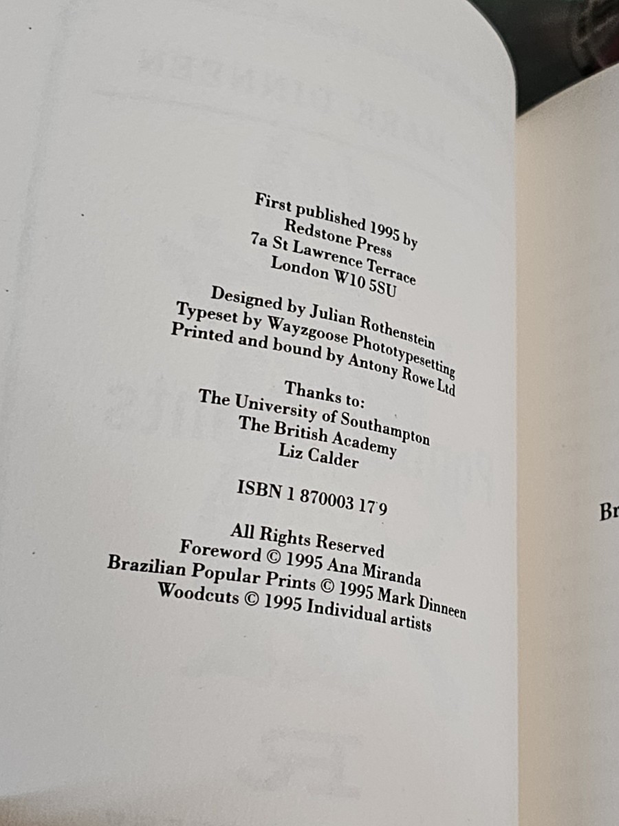 Brazilian Popular Prints Dinneen Mark 1870003179 for sale online | eBay UK