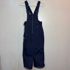 Columbia Kids Snow Bib Ski Pants Jumpsuit Navy Blue Size 6 6X