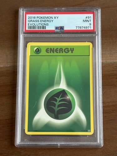 Grass Energy graded PSA 9 for sale on eBay