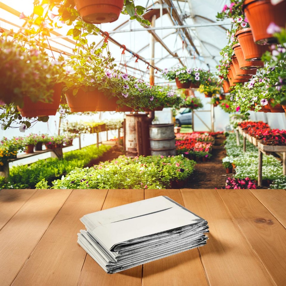 Pellicola Riflettente Per Piante In Mylar Argento | Alta Riflettività 95% | Per Serra E Giardino | Eco-Friendly - Foto 9