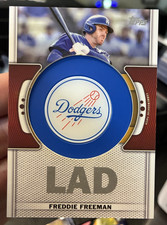 2023 Topps S1 Freddie Freeman Commemorative Team Logo Patch Relic #TLP-FF  #729