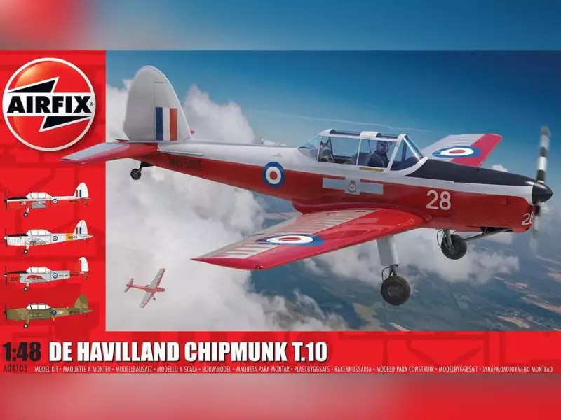 De Havilland Chipmunk T.10 Airfix A04105 maquette avion 1/48