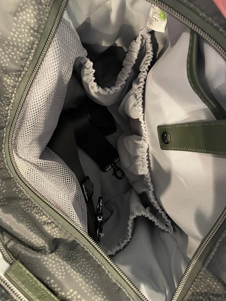 Mochila convertible Itzy Ritzy Dream bolsa de pañales con cambiador nube camuflaje Foto 3 de 3