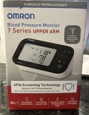 Omron 7 Series Wireless Upper Arm Blood Pressure Monitor Bp7360 Bluetooth