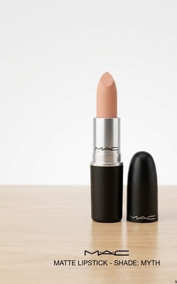 Mac Matte Lipstick 3G Myth Full Size Brandneu im Karton