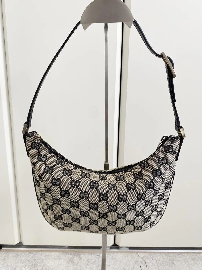 Sac bandoulière bandoulière vintage Gucci Gg toile accessoire pochette créateur