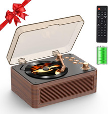 CD Player Portable Bluetooth: CD Players for Home with Speakers 3600Mah Recharg