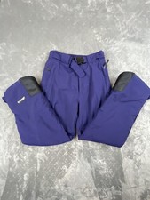 Vintage 90s Women NORDICA Sz XS Snowboard Ski Pants Purple Insulated SportSystem