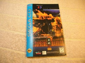 supreme warrior sega cd cib