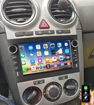 DAB+ 4+64GB Carplay Für Opel Corsa C D Astra H Zafira B Autoradio Android 15 GPS