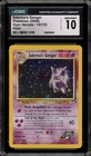 Pokemon Sabrina's Gengar Gym Heroes Unlimited Holo Rare #14 CGC 10 Gem Mint