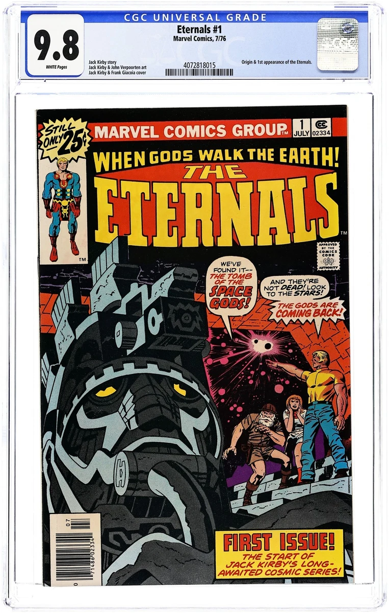 Eternals 9.8 Near Mint/Mint Comics, Graphic Novels & TPBs for sale