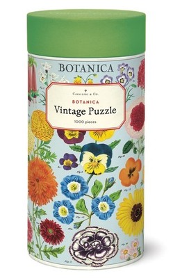 Cavallini & Co. Botanica Vintage Style 1000 Piece Puzzle
