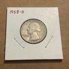 1958-D 25C Washington Quarter