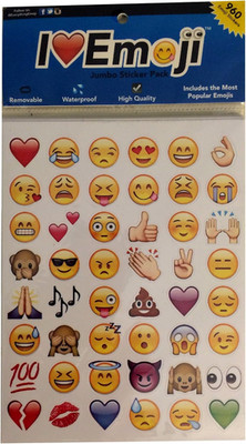 Jumbo Emoji Stickers | 960 Popular Emoticons | Large Size