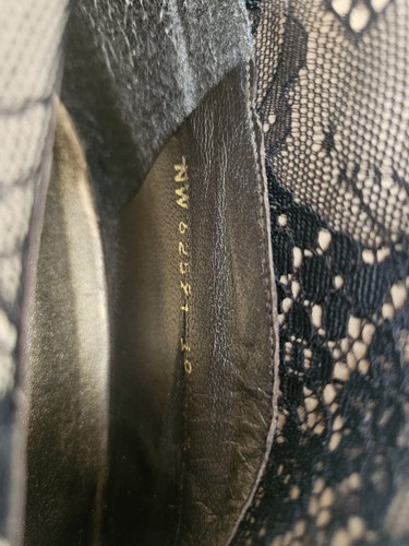Stuart WEITZMAN LACE High heeled Shoe Boots Size UK 7.5 Size 40.5 / US 10 - Picture 6 of 8