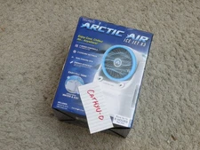 Arctic Air Ice Jet X3 Portable Air Cooler, Dual Mist Modes Up to 8-Hour Cooling