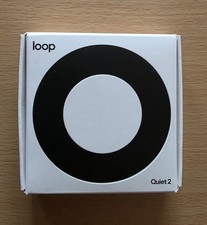 Loop Quiet 2 Ear Plugs Black Ultra-Comfy Reusable Noise-Reducing Earplugs Sleep