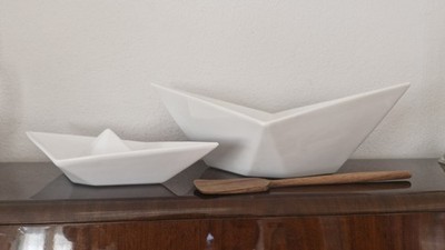 Sagaform Paperboat Servierschüssel Set * Scandi Papierboot Schüssel Set