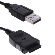 HQRP USB Data Sync Cable for Samsung YP-E10 YP-Q1 YP-Q2 YP-S3 YP-S5 YP-U10