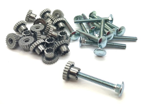 DOSKOCIL Original Dog Kennel Replacement Metal Nuts & Bolts 1-3/4" (20 LONG PAK) - Picture 5 of 5