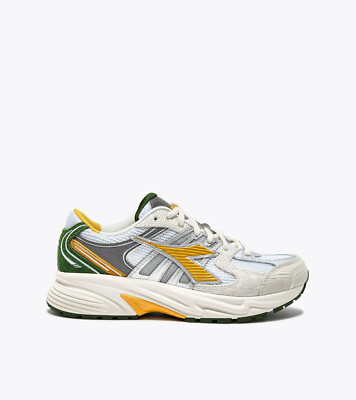 Diadora Mythos Star Sneakers White/Banana/Forest Elf 501.181239 New SS2