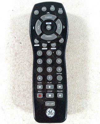 GE JC024 Universal Remote Control DVD TV AUX SAT