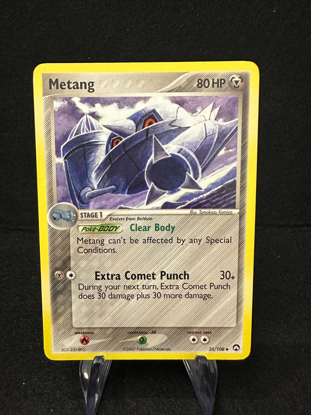 Metang 35/108, 2007 EX Power Keepers, Pokémon, LP