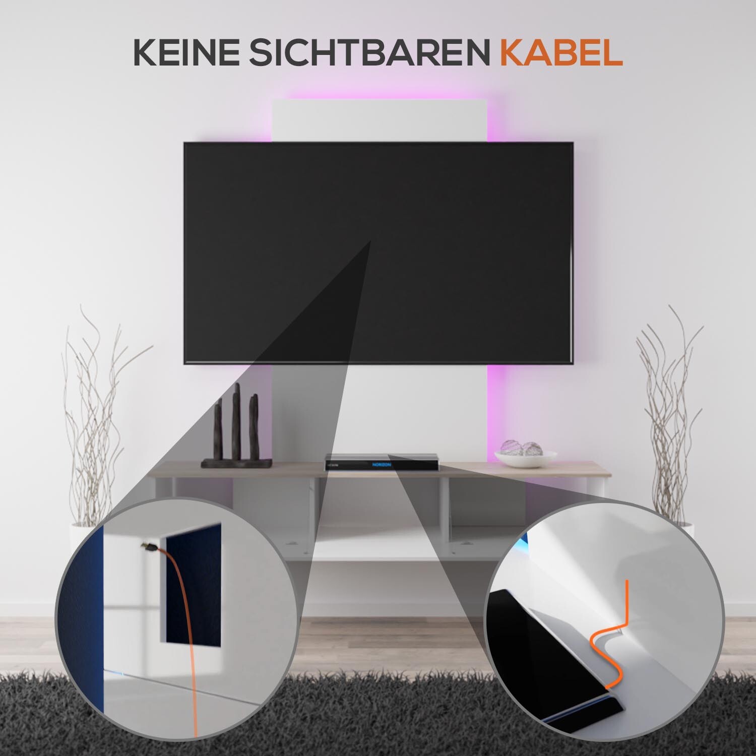 TV Lowboard Fernsehschrank Sideboard Fernsehtisch Hochglanz Weiß 140 160 cm