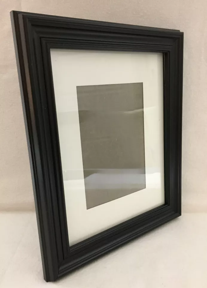 Lote de 4 marcos de fotos de tamaño surtido negro mate pilares-Walmart pared/mesa Foto 3 de 4