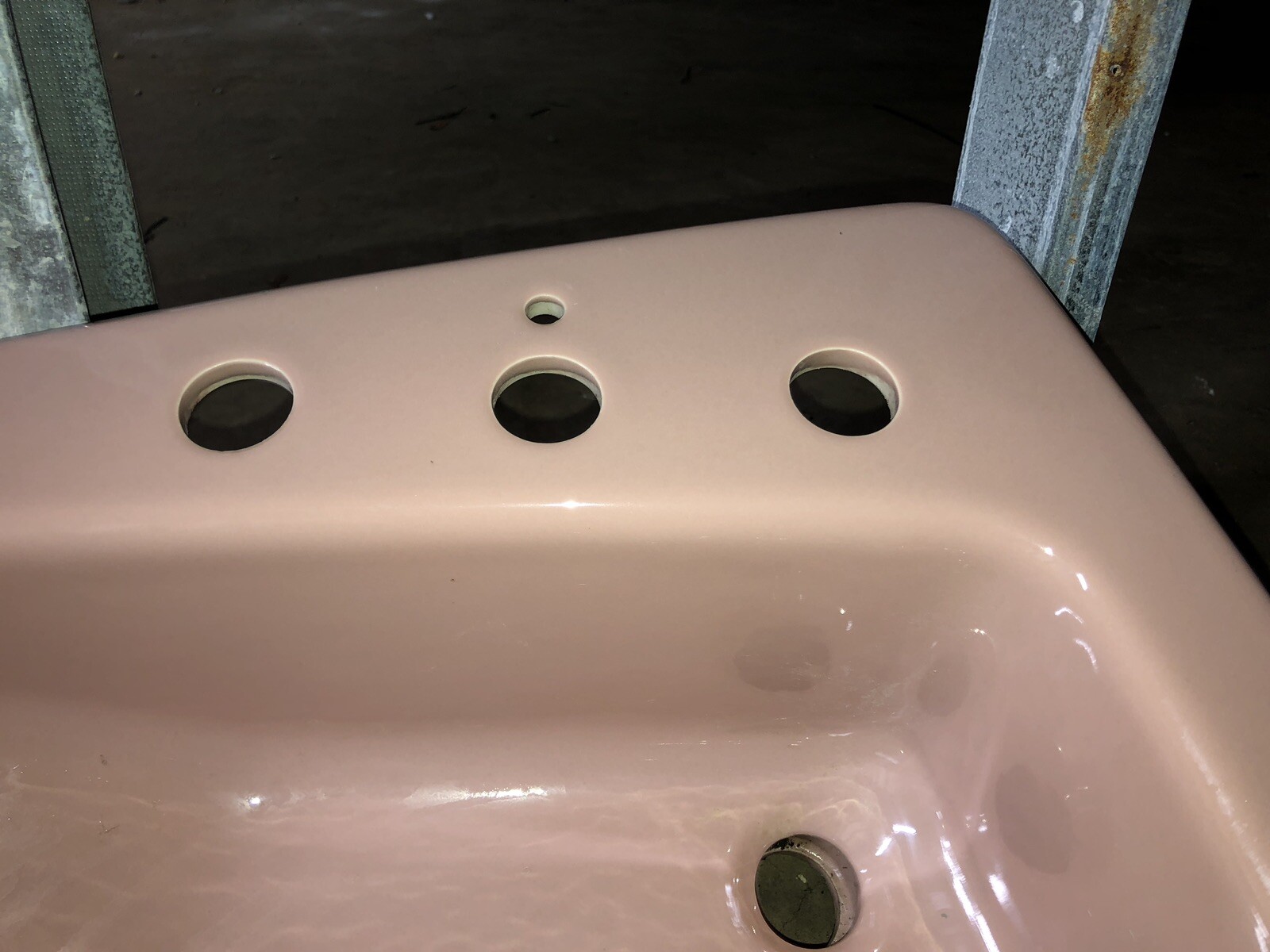 Kohler K21708S45 Lady Vanity 28" Bathroom Sink SIDE SPRAY HOLE, WILD