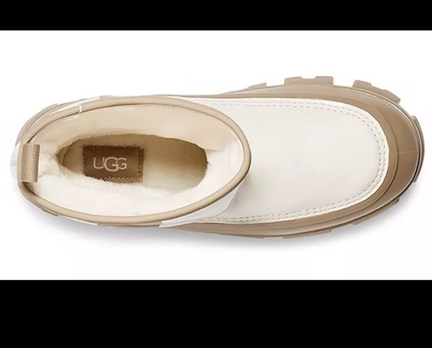 UGG｜BOOTS (CLASSIC BRELLAH MINI - MUSTARD SEED/JASMINE WOMENS 10 MUSTARD SEED JASMINE UGG CLASSIC BRELLAH MINI