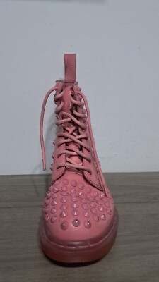Dr Martens Boots SizeUS 8 / UK 6 Pink Studded Spike FLT39-HR  display picture 1