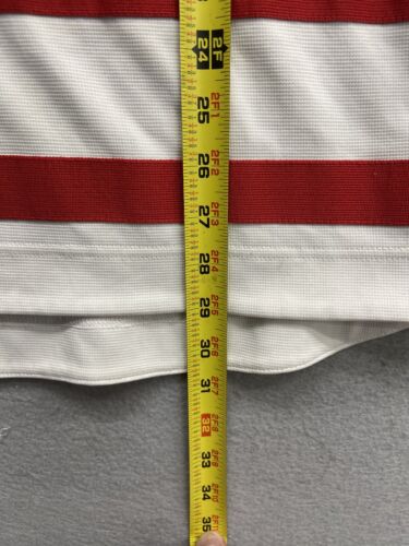 Y2K Nike Team Canada IIHF White Hockey Jersey Men's Size Medium M - Picture 8 of 13