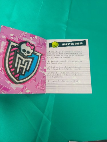 Monster High Doll Spectra Vondergeist Physical De-Education Diary Accessories - Picture 2 of 5