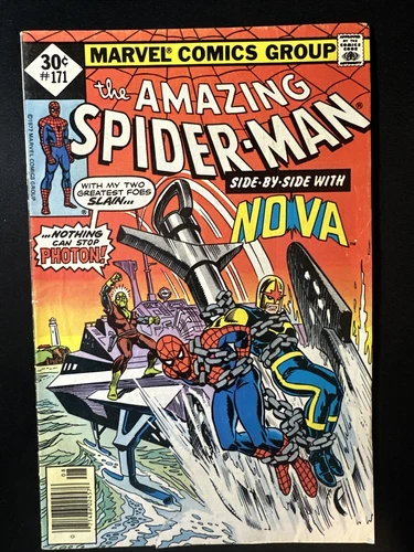 The Amazing Spider-Man #171 1977 Marvel Comics 1st Print Bronze Age VG