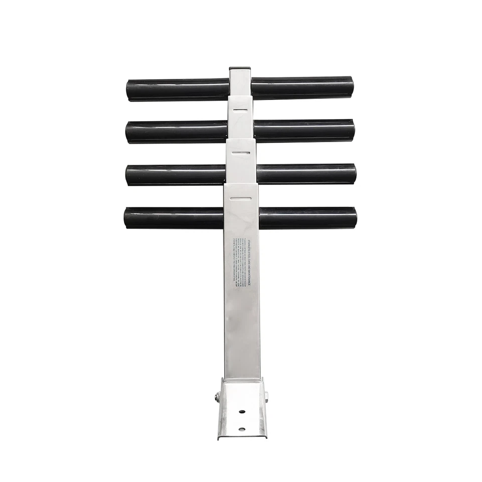 Escalera de muelle extraíble ISURE MARINE 4 peldaños 304 escaleras de natación de acero inoxidable Foto 3 de 4