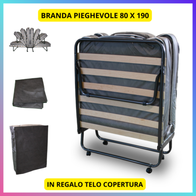 Duckbill Telo Antipolvere Per Letto Singolo Pieghevole - 80x200 Cm, Materiale Riciclabile E Traspirante - Foto 4