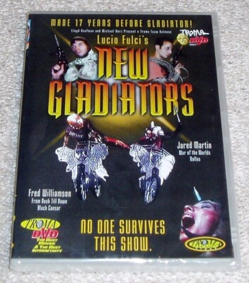 New Gladiators DVD Cult Action BRAND NEW FACTORY SEALED