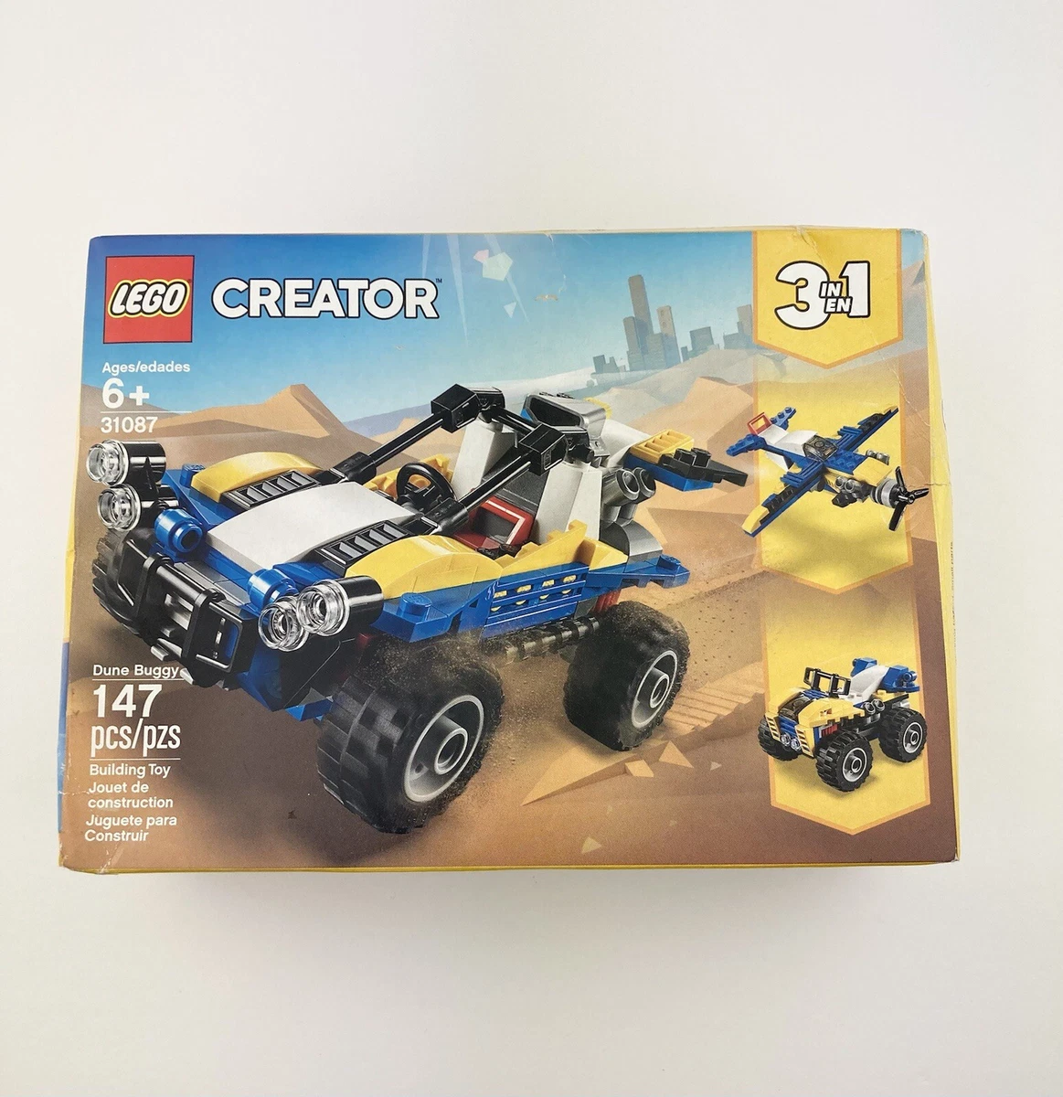 LEGO Creator 3in1 Dune Buggy 31087 Building Kit 147 Pieces some