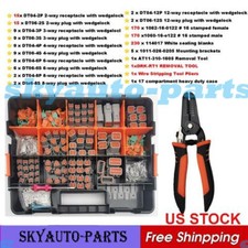 1800PC for For DT CONNECTOR KIT STAMPED CONTACTS for 14,16,18,20 GA. WIRE.