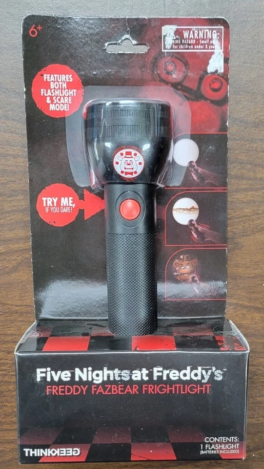 Five Nights at  Freddy's  Fazbear Frightlight  Flashlight Scare Mode 2016 RARE - Image 2 of 4
